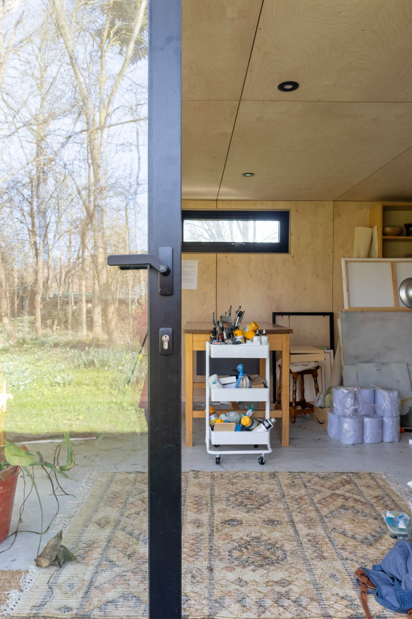 Backyard Shed Art Studio