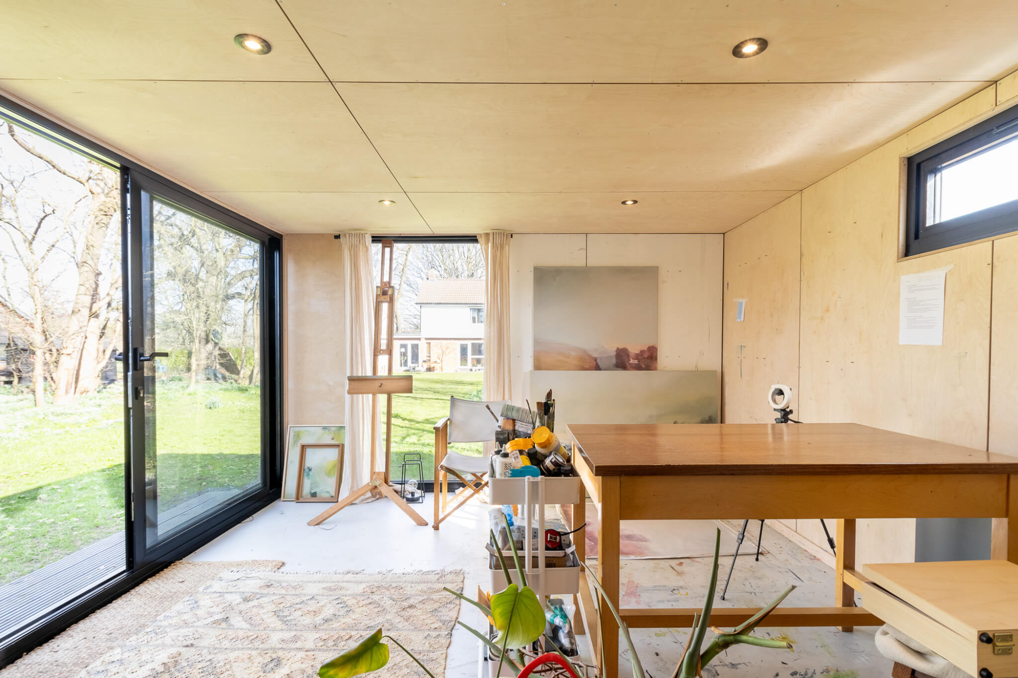 Backyard Shed Art Studio