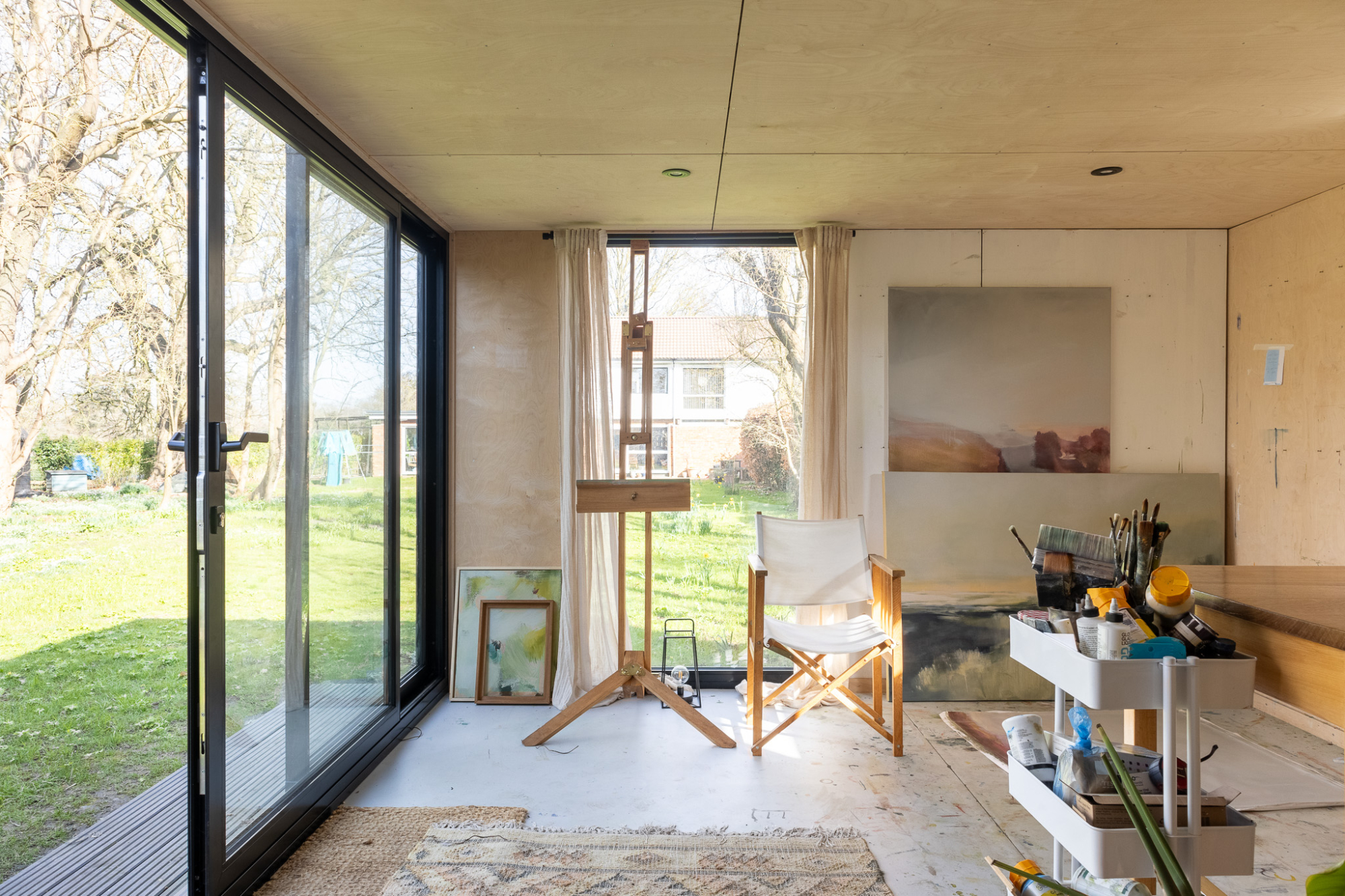 Backyard Living Inspiration - Creative Studio for Art, Music, or Content Creation